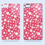 Pink And Cream Polka Dots - Hard Cover Case For..
