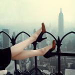 High Heels Over Manhattan - Fine Art Photograph On..