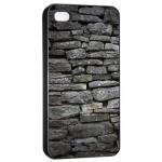 Grey Bricks - Hard Cover Case For Iphone 4, 4s..