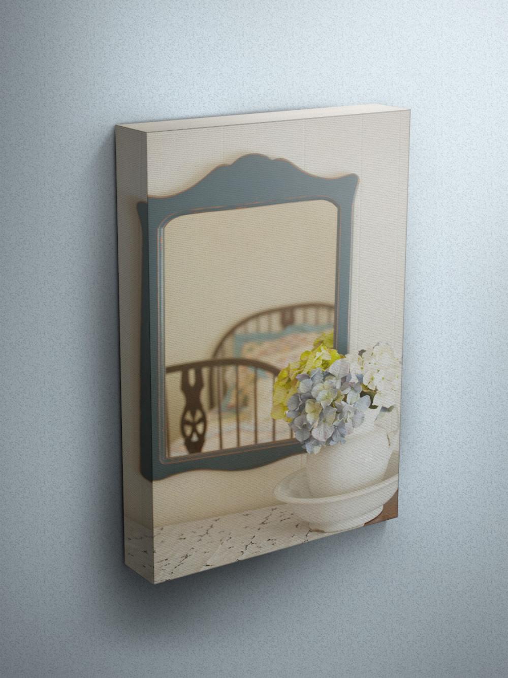 Vintage Bedroom Dresser - Fine Art Photograph On Gallery Wrapped Canvas - 16x12" & More